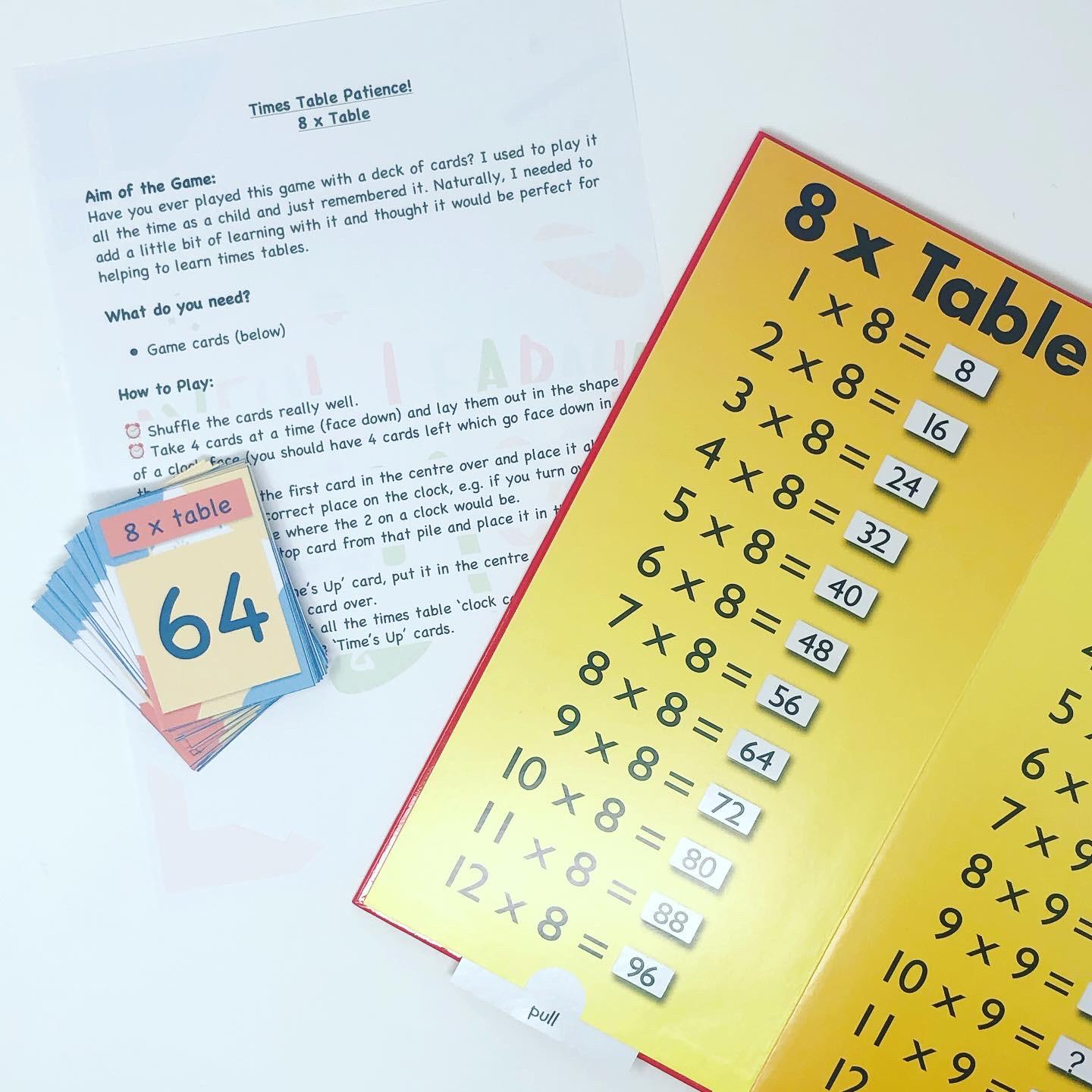 TimesTablePatience Playful Learning Games Timestablepatience playful learning games