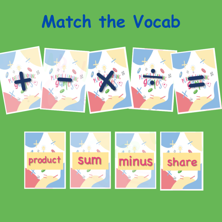 Calculation Games Playful Learning Games