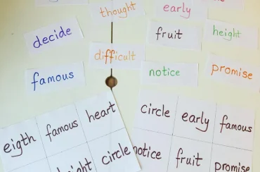 Spelling Bingo with a Twist