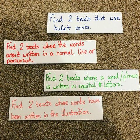 Explanation Scavenger Hunt