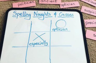 Spelling Noughts and Crosses
