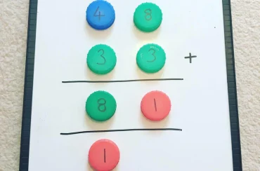 Bottle Top Column Addition