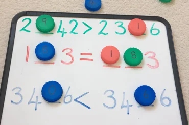 Missing Numbers – Order and compare numbers (Yr4)