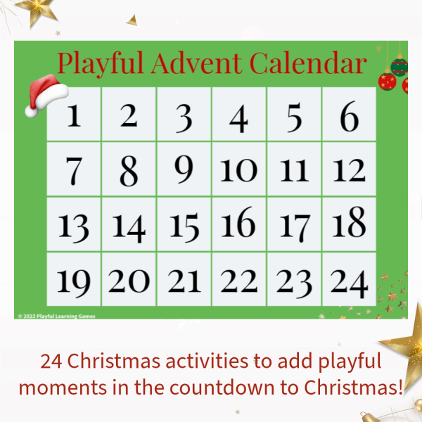 Playful Advent Calendar Playful Learning Games