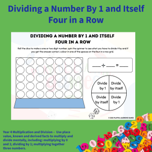 Dividing a Number By 1 and Itself Four in a Row