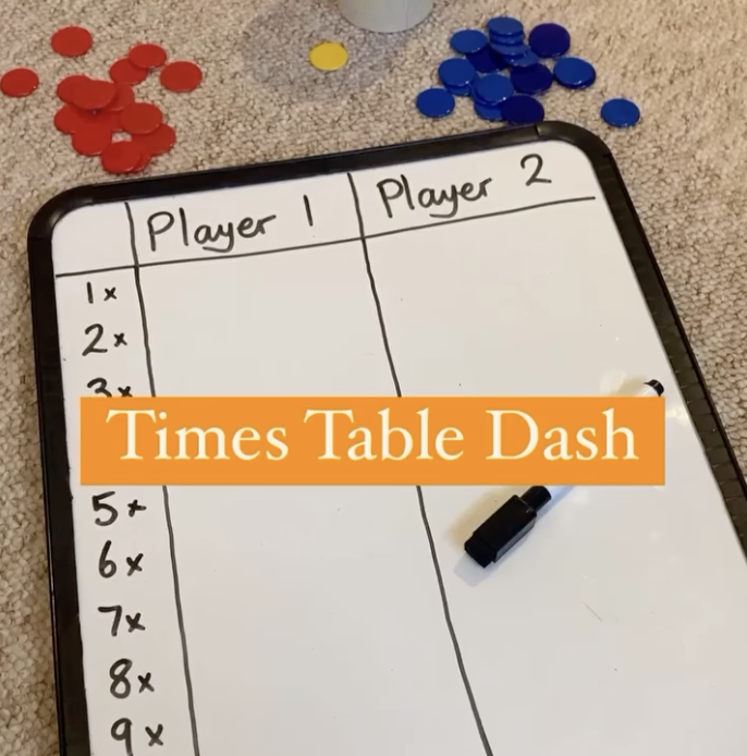 Times Table Dash