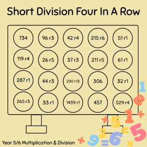 Short Division Four In A Row