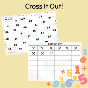 Cross It Out – Times Tables