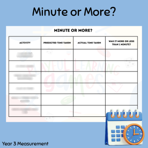 Minute or More?